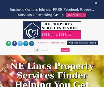 Propertyservicesfinder.co.uk(Property Services Directory) Screenshot