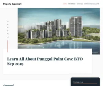 Propertysupermart.com(Singapore Property) Screenshot