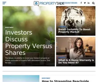 Propertytalk.com(Property talk) Screenshot