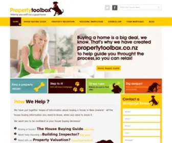 Propertytoolbox.co.nz(House Buying Information NZ) Screenshot