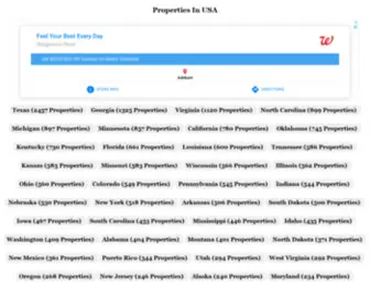 Propertyusa.info(New Properties in USA) Screenshot