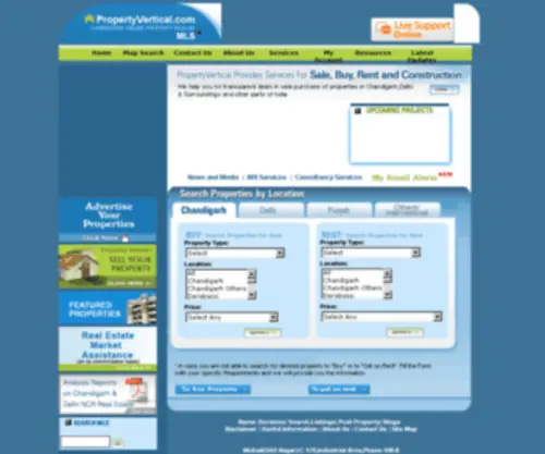 Propertyvertical.com Screenshot