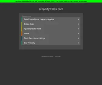 Propertywales.com(Propertywales) Screenshot