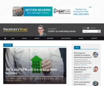 Propertywire.com(UK & International Property News Service PropertyWire) Screenshot