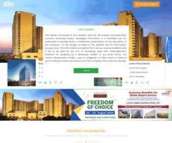 Propertyxpo.com(Buy Luxury Property in Gurgaon) Screenshot