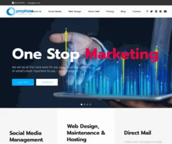 Prophasemarketing.com(Prophase Marketing) Screenshot