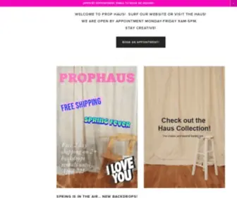 Prophaus.com(PROP HAUS) Screenshot