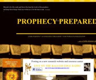 Prophecyprepared.com(Prophecyprepared) Screenshot