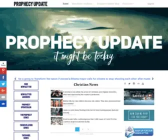 Prophecyupdate.com(Last Days News Headlines Yesterday's Prophecies) Screenshot