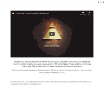 Prophetedge.com(Prophet Edge) Screenshot