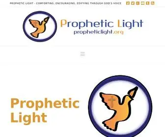 Propheticlight.org(Prophetic Light) Screenshot