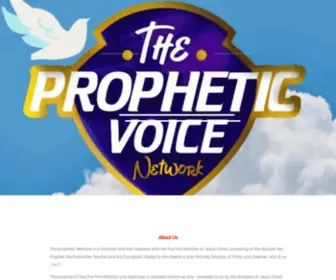 PropheticVoicenetwork.com(Raising Prophetic Generation) Screenshot