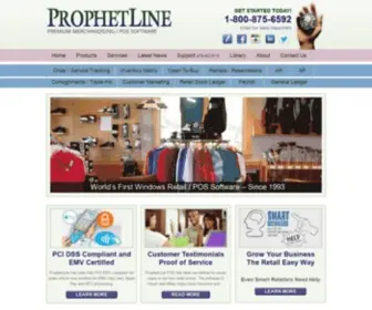 Prophetline.com(POS Software) Screenshot