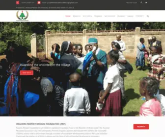 Prophetrewardfoundation.org(Volunteer & Travel in Kenya) Screenshot