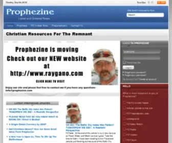 Prophezine.com(InMotion Hosting) Screenshot