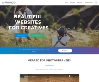Prophotoblogs.com(The best WordPress theme for photographers and creatives) Screenshot