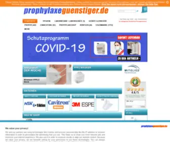 Prophylaxeguenstiger.de(Apache2 Debian Default Page) Screenshot