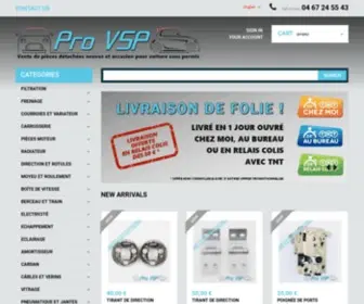 Propiecevsp.fr(Pièces détachées neuves et occasion pour voiture sans permis) Screenshot