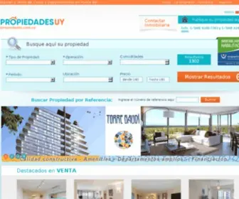 Propiedades.com.uy(Departamentos y Casas en Punta del Este) Screenshot