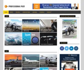 Propilotmag.com(Professional Pilot magazine) Screenshot