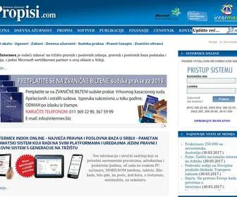 Propisi.com(Najveća) Screenshot
