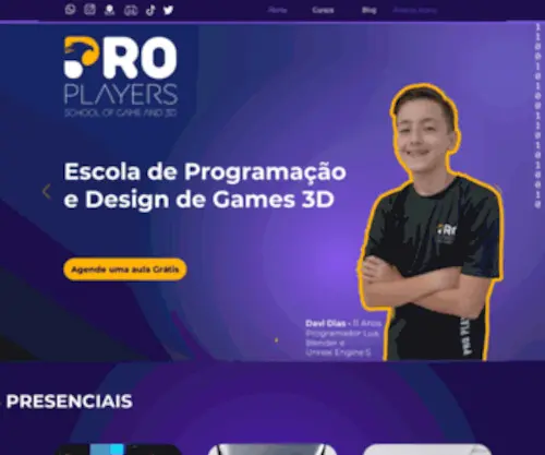 Proplayers.com.br(Pro Players Maringá) Screenshot