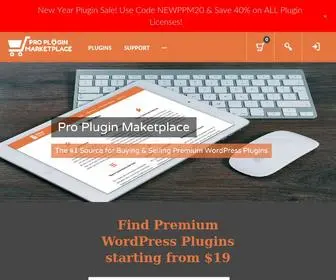 Propluginmarketplace.com(Pro Plugin Marketplace) Screenshot