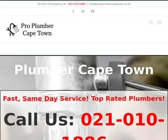 Proplumbercapetown.co.za(Affordable Plumbers Cape Town) Screenshot