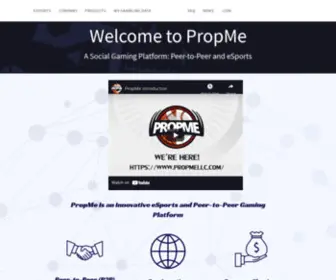 Propmellc.com(P2P) Screenshot