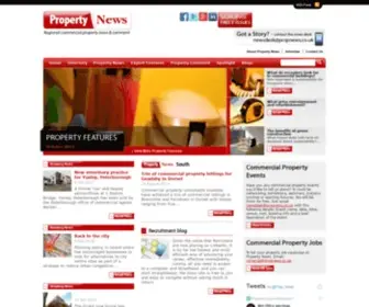 Propnews.co.uk(Commercial Property News) Screenshot