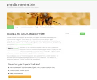 Propolis-Ratgeber.info(▷) Screenshot