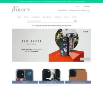 Proporta.com(Branded cases) Screenshot