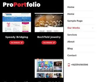 Proportfolio.tk(Check My Portfolio) Screenshot