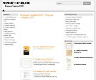 Proposal-Template.com(Proposal Template) Screenshot