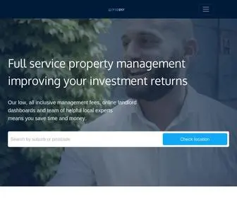 Propper.com.au(Property Management Done Properly) Screenshot