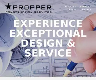 Proppercs.com(Propper Construction Services) Screenshot