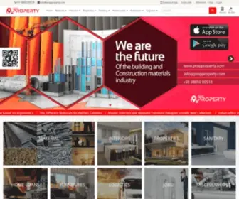 Propproperty.com(Sell and Buy Building materials online and Construction Materials online. Propproperty) Screenshot