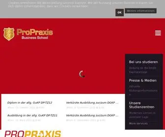 Propraxis.at(Schule für Gesundheits) Screenshot