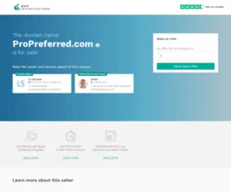 Propreferred.com(ProPreferred) Screenshot