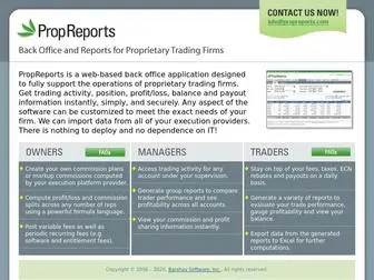 Propreports.com(Barshay Software Inc) Screenshot