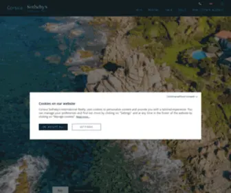 Proprietescorses-Sothebysrealty.com(Immobilier de luxe en Corse) Screenshot