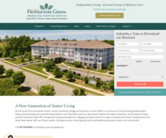 Proprietorsgreen.com(Village at Proprietors Green) Screenshot