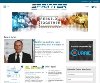 Proprint.com.au(Sprinter) Screenshot