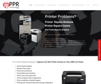 Proprinterrepairs.com.au(Pro Printer Repairs Brisbane) Screenshot