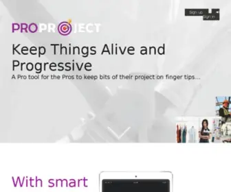 Proproject.com(Proproject) Screenshot