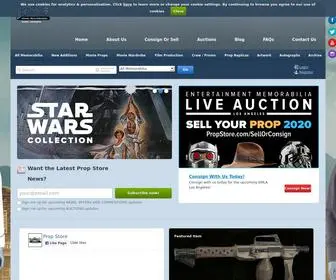 Propstore.com(Ultimate Movie Collectables) Screenshot