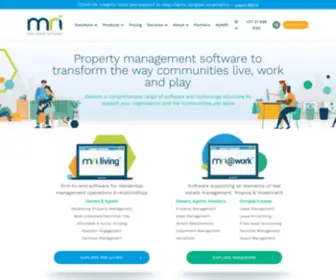 Propsys.co.za(Property Management Software South Africa) Screenshot