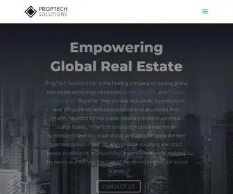 Proptech-Solutions.com(PropTech Solutions) Screenshot