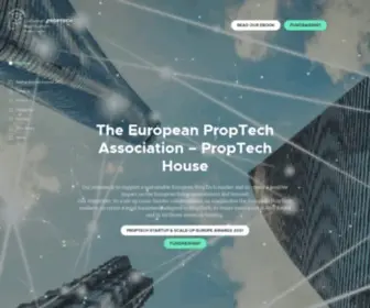 Proptechhouse.eu(Our mission) Screenshot