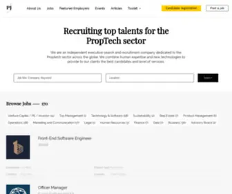 ProptechJobs.com(Proptech Jobs) Screenshot